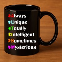Autism Tips Awareness 11oz C Handle Ceramic Mug