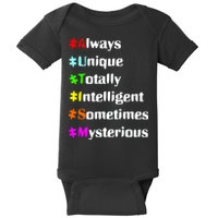 Autism Tips Awareness Baby Bodysuit
