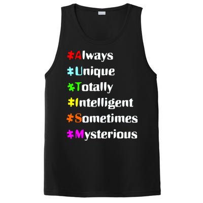 Autism Tips Awareness PosiCharge Competitor Tank