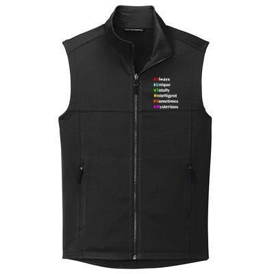 Autism Tips Awareness Collective Smooth Fleece Vest