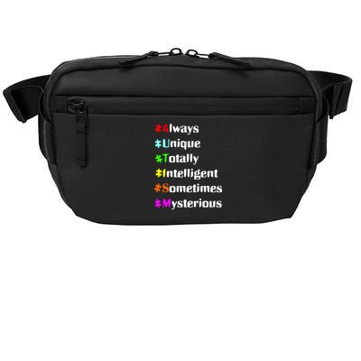 Autism Tips Awareness Crossbody Pack