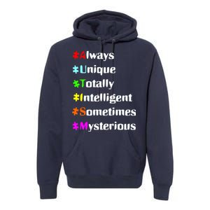 Autism Tips Awareness Premium Hoodie