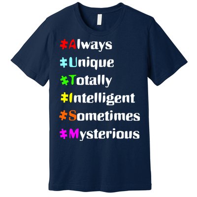 Autism Tips Awareness Premium T-Shirt