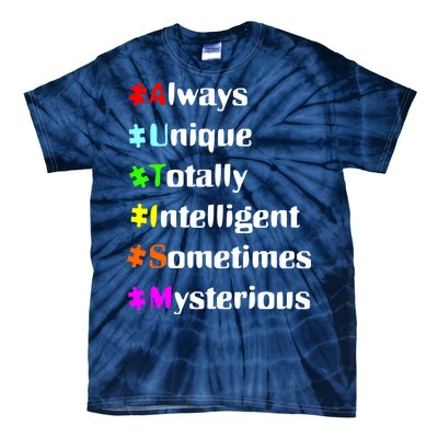 Autism Tips Awareness Tie-Dye T-Shirt