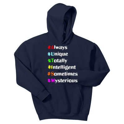 Autism Tips Awareness Kids Hoodie