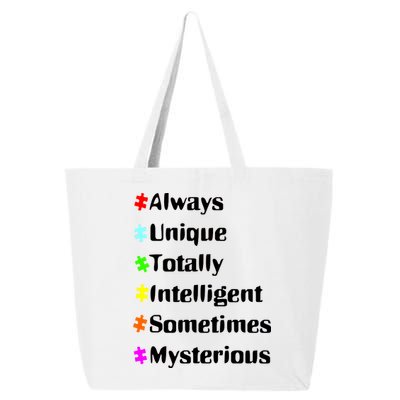 Autism Tips Awareness 25L Jumbo Tote