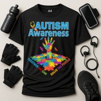  Autism Together We Can Solve The Puzzle Performance Shirt