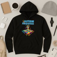  Autism Together We Can Solve The Puzzle Hoodie