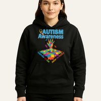  Autism Together We Can Solve The Puzzle Hoodie