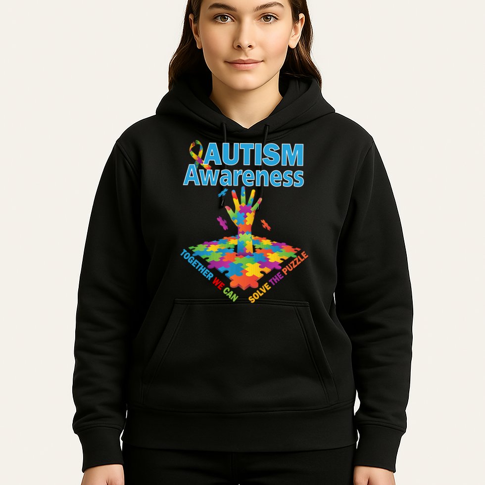  Autism Together We Can Solve The Puzzle Hoodie