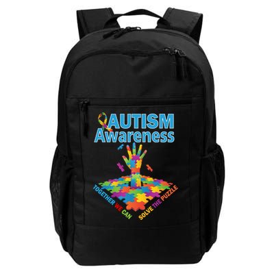  Autism Together We Can Solve The Puzzle Backpack