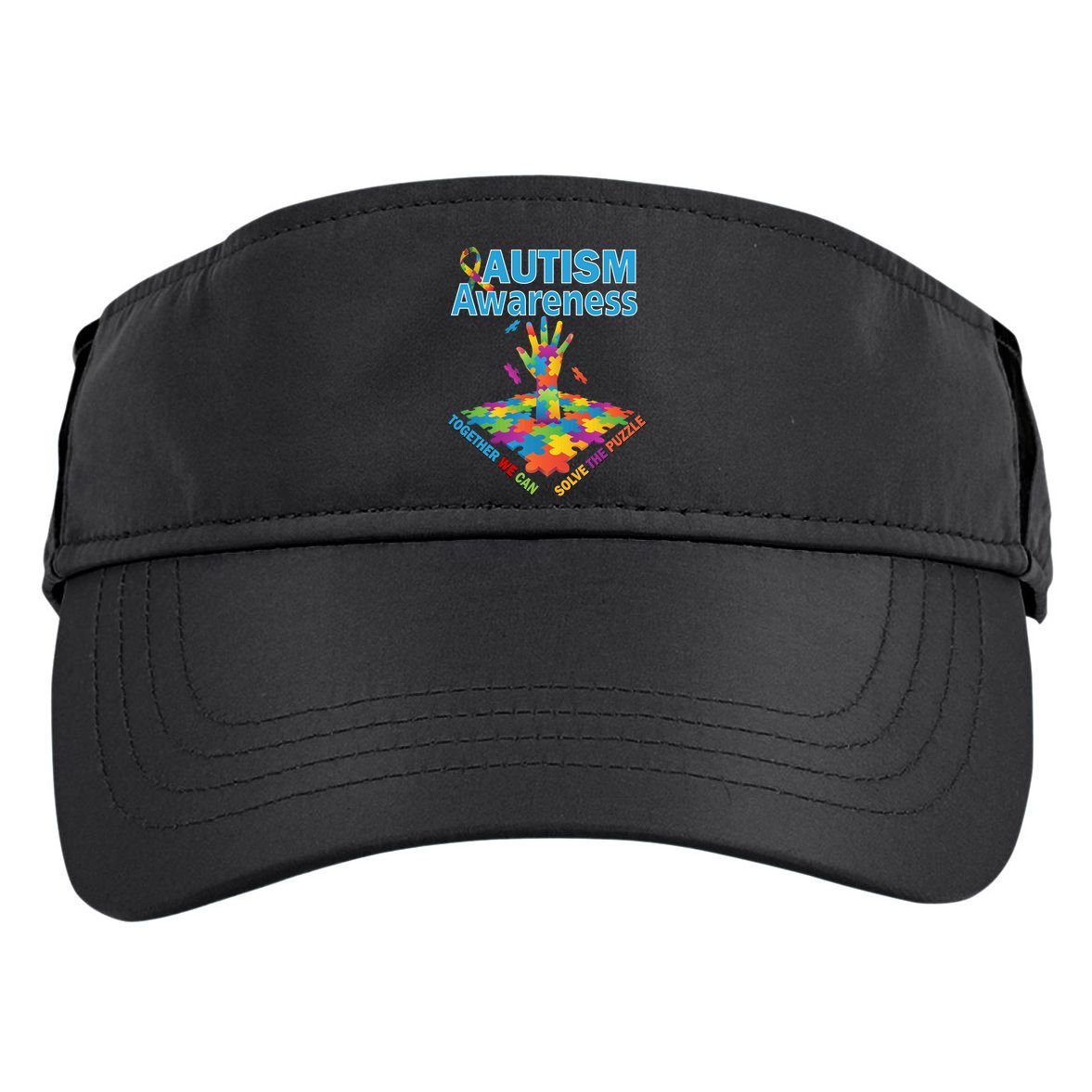  Autism Together We Can Solve The Puzzle Adult Drive Performance Visor