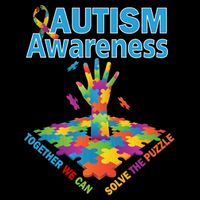  Autism Together We Can Solve The Puzzle Drawstring Bag