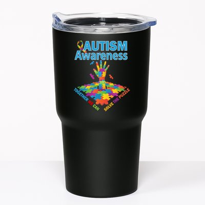  Autism Together We Can Solve The Puzzle Tumbler