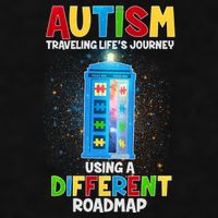 Autism Using a Different Road Map Ladies PosiCharge Tri-Blend Wicking Tank