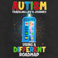 Autism Using a Different Road Map Cool Comfort Performance Bucket Hat