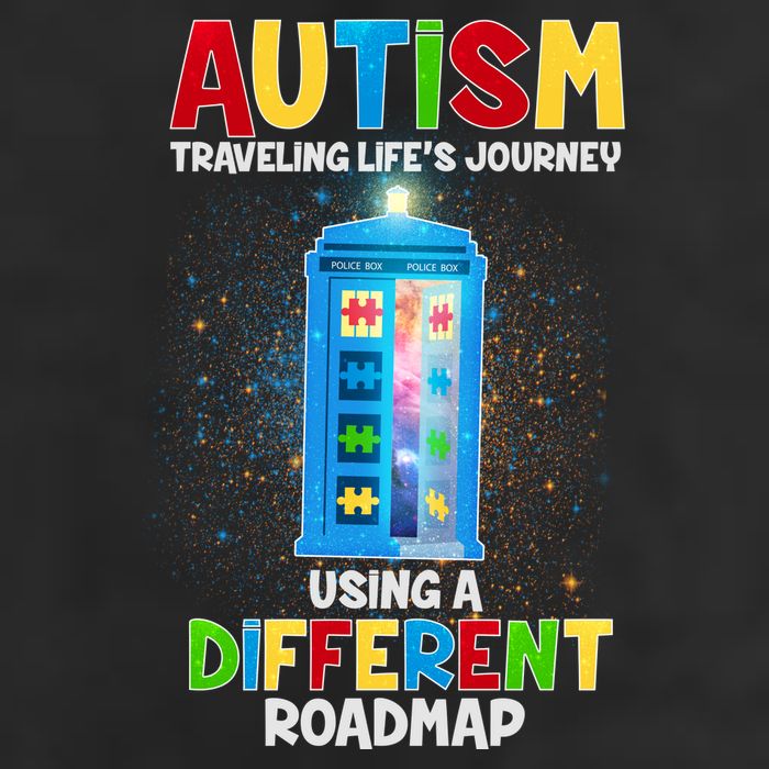 Autism Using a Different Road Map Cool Comfort Performance Bucket Hat