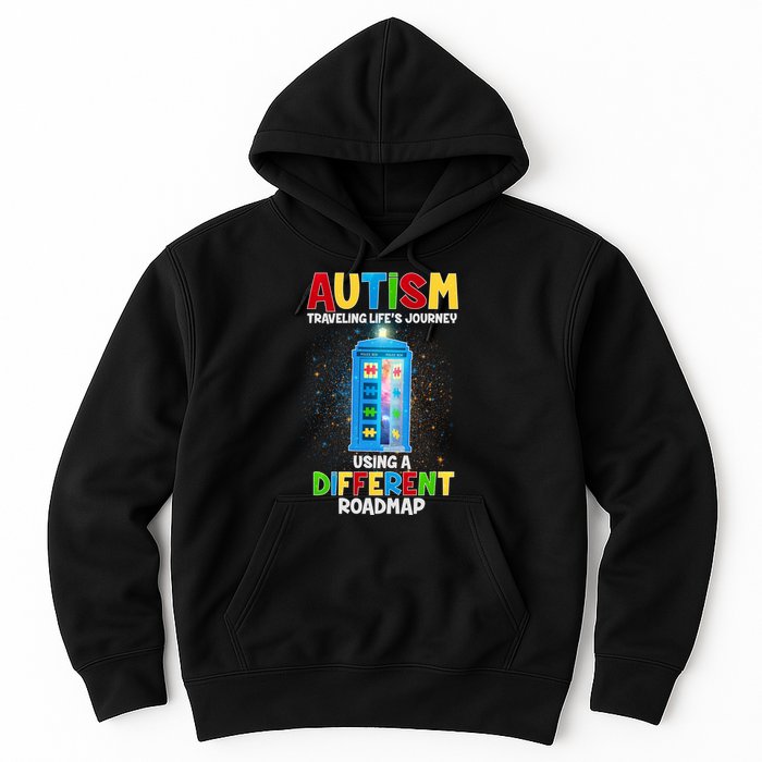 Autism Using a Different Road Map Hoodie