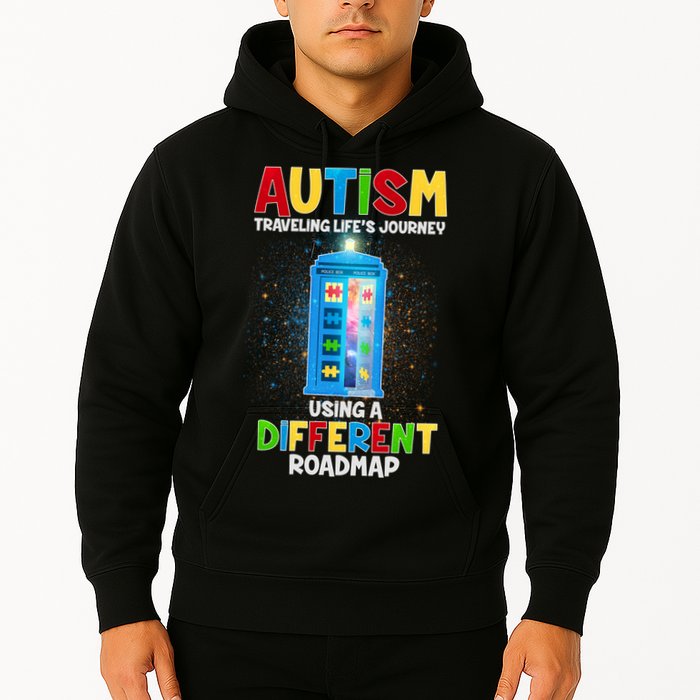 Autism Using a Different Road Map Hoodie