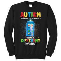 Autism Using a Different Road Map Sweatshirt