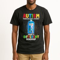 Autism Using a Different Road Map Tall T-Shirt