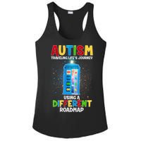 Autism Using a Different Road Map Ladies PosiCharge Competitor Racerback Tank