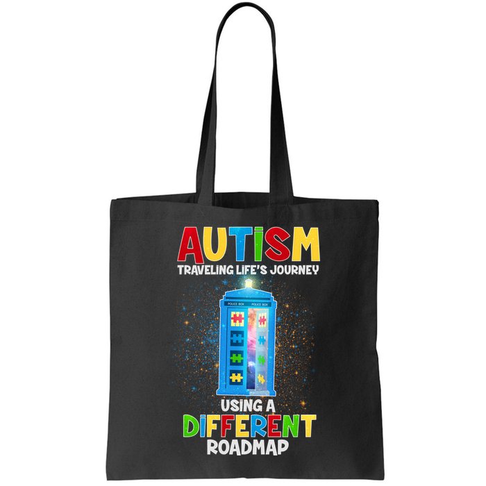 Autism Using a Different Road Map Bag
