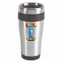 Autism Using a Different Road Map 16oz Travel Tumbler