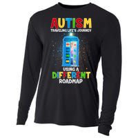 Autism Using a Different Road Map Cooling Performance Long Sleeve Crew