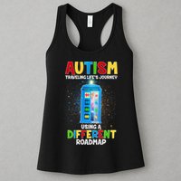 Autism Using a Different Road Map Womens Tank Top