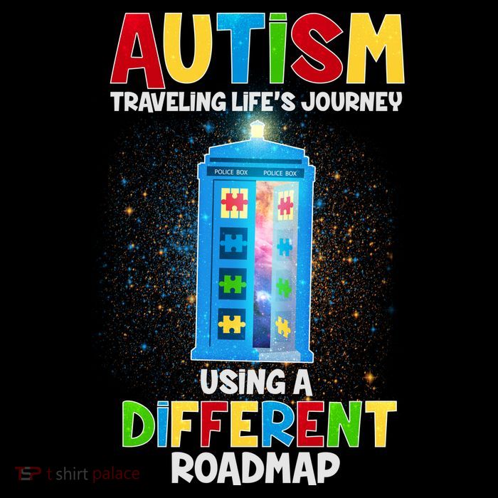 Autism Using a Different Road Map Toddler Hoodie
