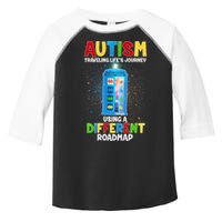 Autism Using a Different Road Map Toddler Fine Jersey T-Shirt
