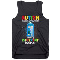 Autism Using a Different Road Map Tank Top