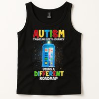 Autism Using a Different Road Map Tank Top