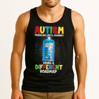Autism Using a Different Road Map Tank Top