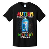 Autism Using a Different Road Map Kids T-Shirt