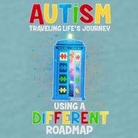 Autism Using a Different Road Map Sueded Cloud Jersey T-Shirt