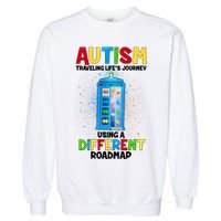 Autism Using a Different Road Map Garment-Dyed Sweatshirt