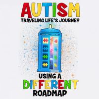 Autism Using a Different Road Map Garment-Dyed Sweatshirt