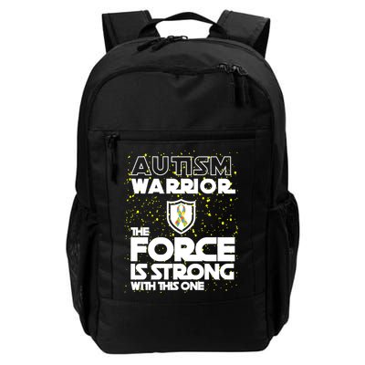 Autism Warrior The Force Is Strong With This One Backpack