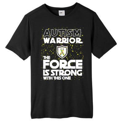 Autism Warrior The Force Is Strong With This One Tall Fusion ChromaSoft Performance T-Shirt