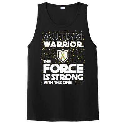 Autism Warrior The Force Is Strong With This One PosiCharge Competitor Tank