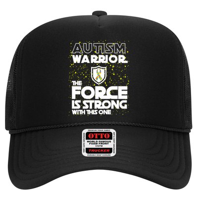Autism Warrior The Force Is Strong With This One Trucker Hat