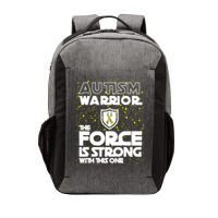 Autism Warrior The Force Is Strong With This One Vector Backpack