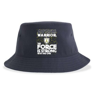 Autism Warrior The Force Is Strong With This One Sustainable Bucket Hat