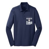 Autism Warrior The Force Is Strong With This One Silk Touch Performance Long Sleeve Polo