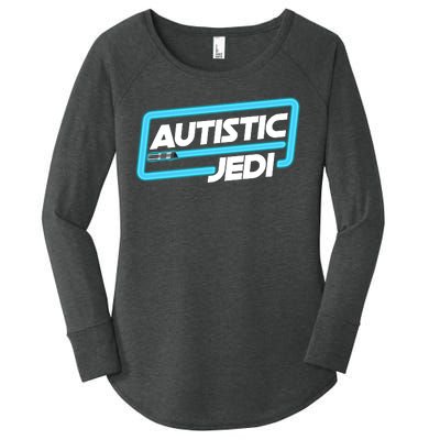 Autistic Jedi Autism Awareness Women's Perfect Tri Tunic Long Sleeve Shirt