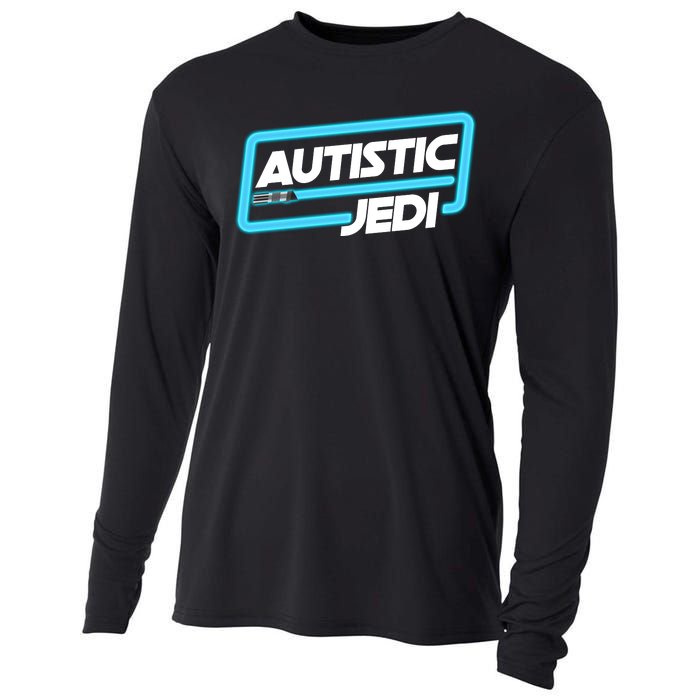 Autistic Jedi Autism Awareness Cooling Performance Long Sleeve Crew