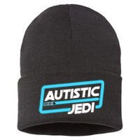 Autistic Jedi Autism Awareness Sustainable Knit Beanie