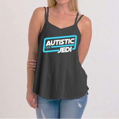 Autistic Jedi Autism Awareness Women's Strappy Tank